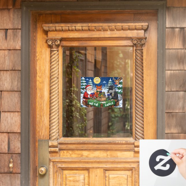 The Final Stake Window Cling (Home Door)