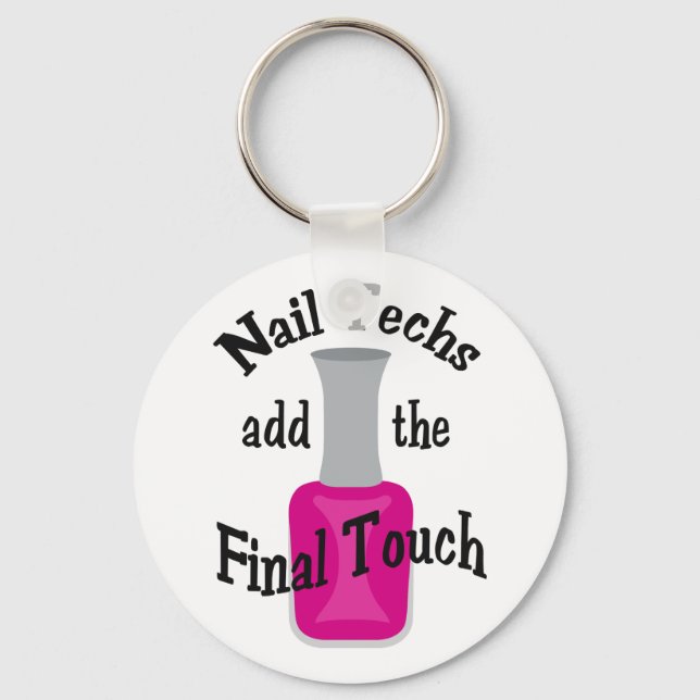 The Final Touch Keychain (Front)