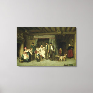 The Final Warning, 1886 Canvas Print