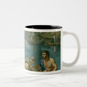The Finding of Moses, 1638 Two-Tone Coffee Mug