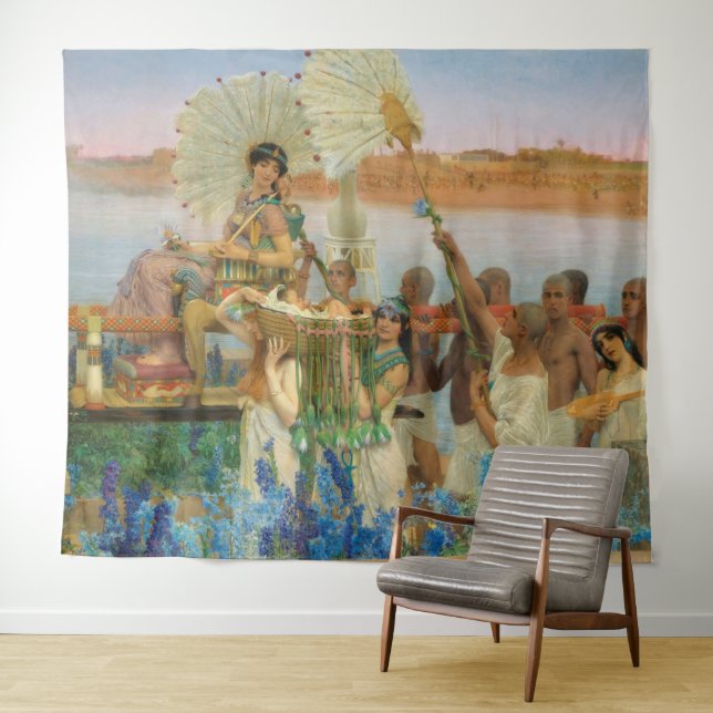The Finding of Moses (accurate) ~ Alma-Tadema Tapestry (In Situ (Horizontal))