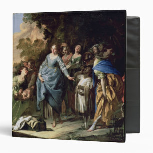 The Finding of Moses, c.1650-56 (oil on canvas) Binder