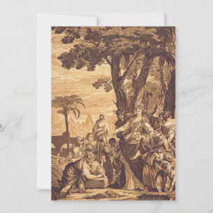 The Finding of Moses from Book of Exodus Thank You Card