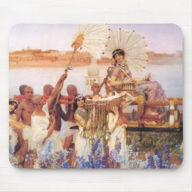 The Finding Of Moses Mouse Pad (Front)