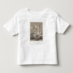 The Fine Supper, 1781, engraved by I.S. Helman (17 Toddler T-shirt