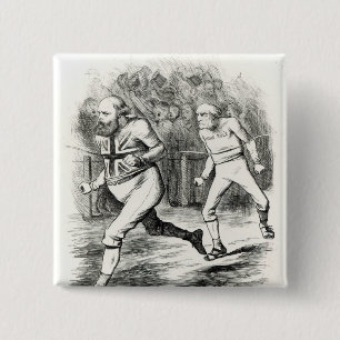 The Finish 2 Inch Square Button