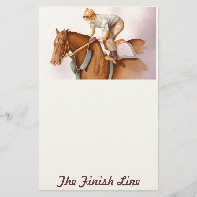 The Finish Line Stationery (Front)