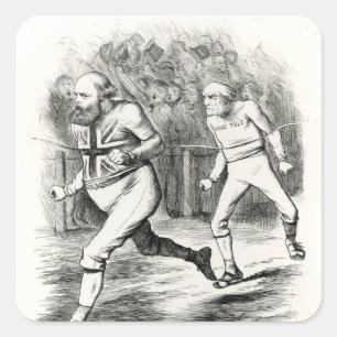 The Finish Square Sticker