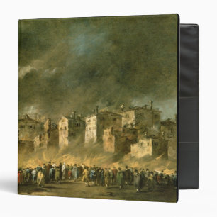 The Fire at San Marcuola (oil on canvas) Binder