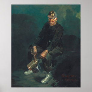 The Fire Boss - George Luks Fine Art Poster