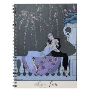 The Fire, illustration for 'Fetes Galantes' by Pau Notebook