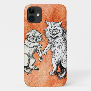 The Fire of The Mind, Louis Wain iPhone 11 Case