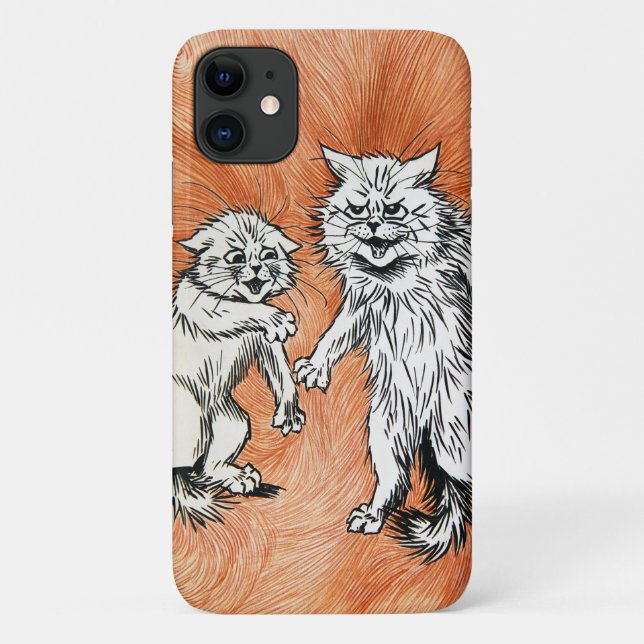 The Fire of The Mind, Louis Wain Case-Mate iPhone Case (Back)
