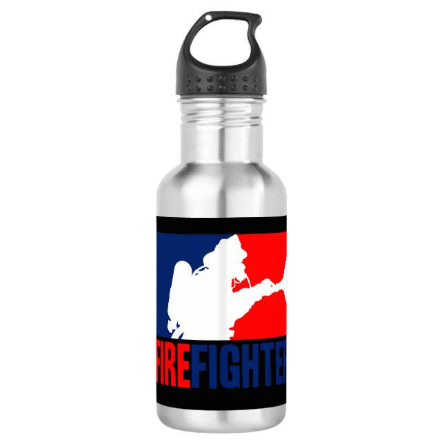 The Firefighter 710 Ml Water Bottle (Front)