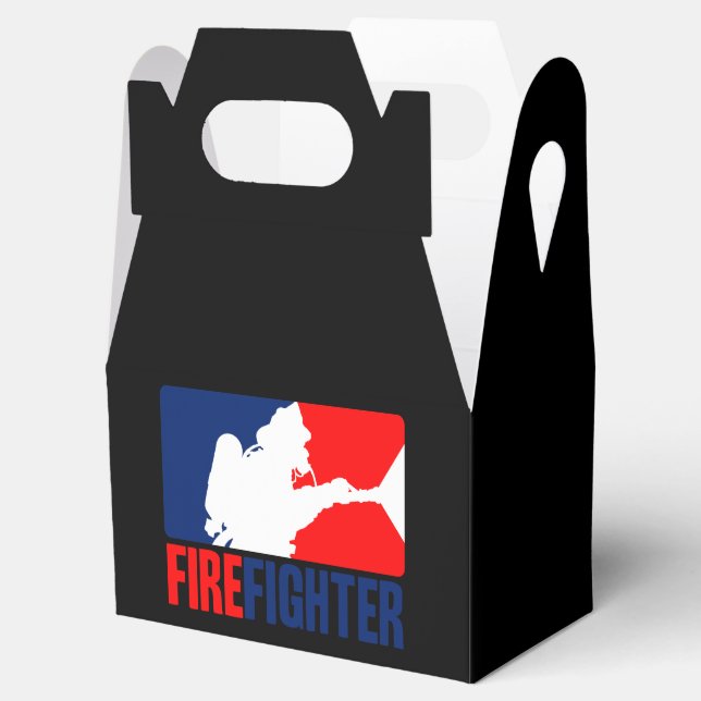 The Firefighter Action Favor Box (Opened)