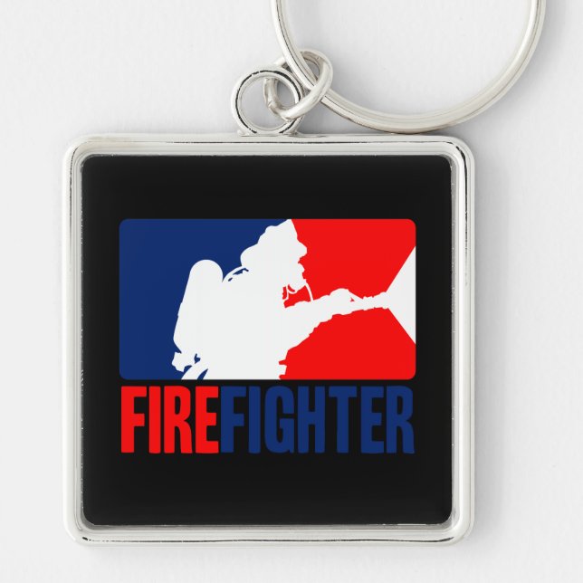 The Firefighter Action Keychain (Front)