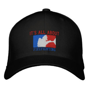 The Firefighter Values Custom Embroidery Embroidered Hat