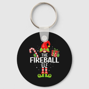 The Firell Elf Family Christmas Pajama Xmas Keychain
