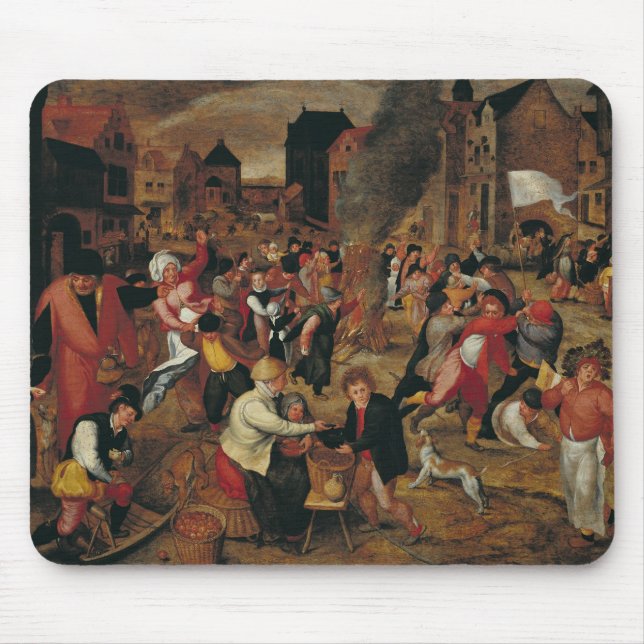 The Fires of St. Martin Mouse Pad (Front)