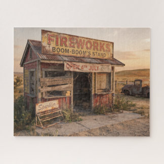The Fireworks Stand That Time Forgot Jigsaw Puzzle