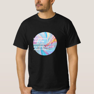 The firmness Turquoise Quote Hoodie T-Shirt