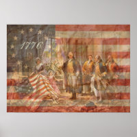 The First American Flag