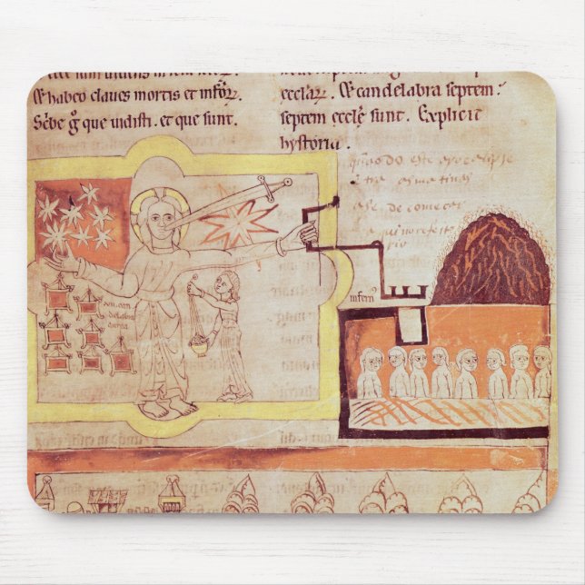 The First Appearance of the Son of Man Mouse Pad (Front)