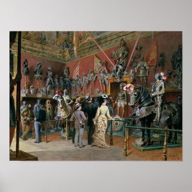 The first Armory Room of the Ambraser Gallery Poster (Front)