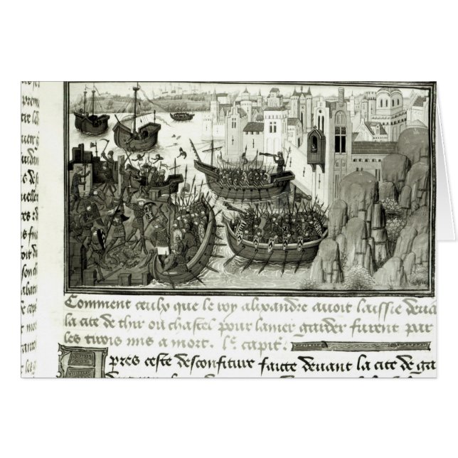 The First Attack on Tyre (Front Horizontal)