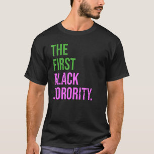 The First Black Sorority Black History Month T-Shirt