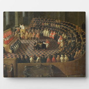 The First Chapter of the 25th Council of Trent, Ve Plaque