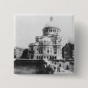 The First Church of Christ, Scientist in Boston 2 Inch Square Button
