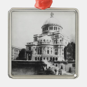 The First Church of Christ, Scientist in Boston Metal Ornament