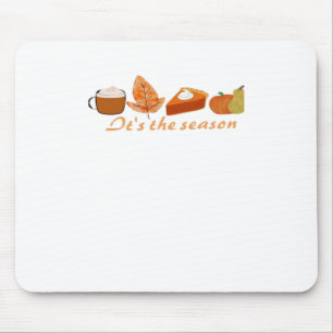 The First Day Of Fall Hello Fall Mouse Pad