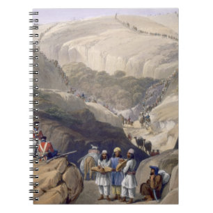 The First Descent Through the Koojah Pass, from 'S Notebook