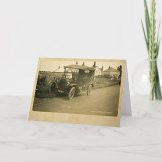 The First Driving Lesson Greeting Card