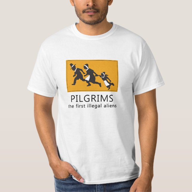 The First Illegal Aliens T-Shirt (Front)