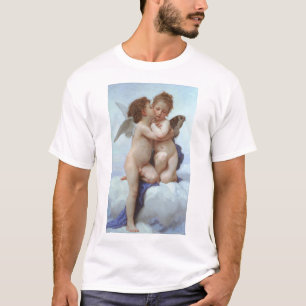 The First Kiss, Amor and Psyche, Bouguereau T-Shirt