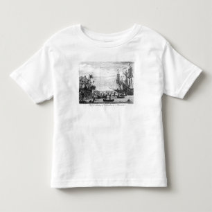 The First Landing of Columbus at America Toddler T-shirt