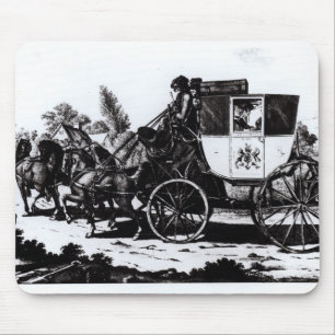 The First Mail Coach, 1784 Mouse Pad