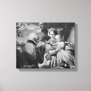 The First of May 1851, engraved by Werner Canvas Print