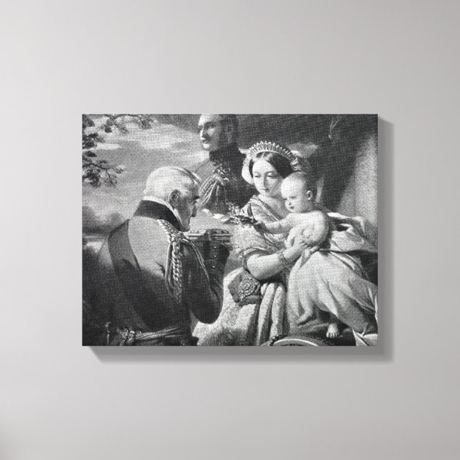 The First of May 1851, engraved by Werner Canvas Print (Front)