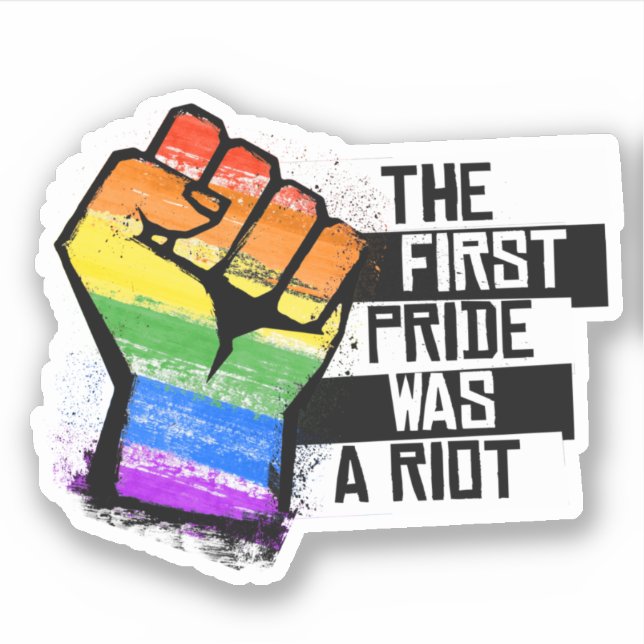 The first pride was a riot (Front)