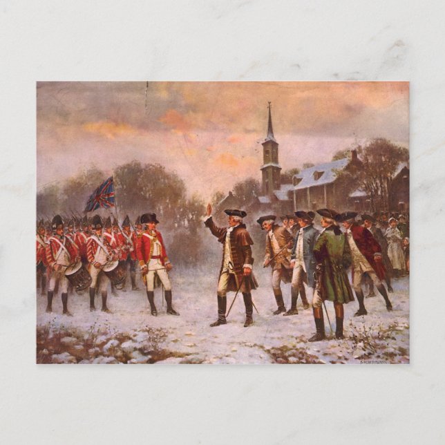 The First Resistance by Percy Moran Postcard (Front)