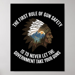The First Rule Of Safety Is To Let The Government Poster