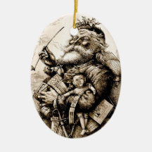 The First Santa Claus Ornament