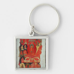 The First Sermon of Buddha Keychain