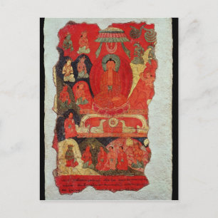 The First Sermon of Buddha Postcard