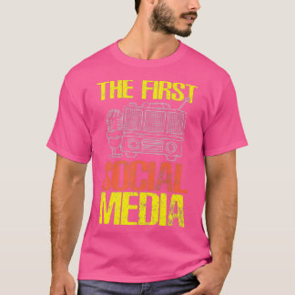The First Social Media Funny Ham Radio Operator T-Shirt