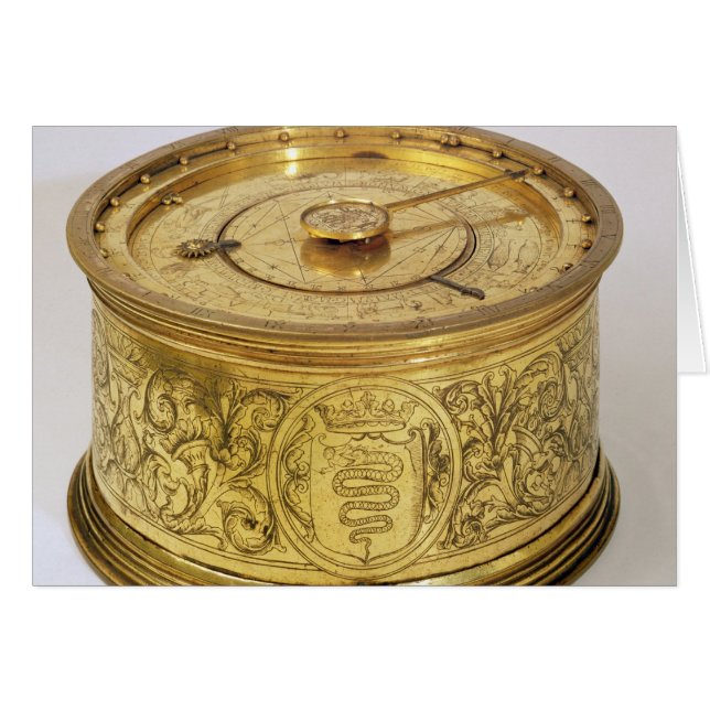 The first spring driven clock with fusee, 1525 (Front Horizontal)